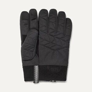NWT UGG Men's Quilted Nylon Gloves Size Small